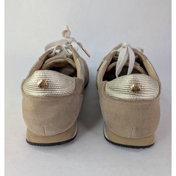 MICHAEL Michael Kors Womens Stanton Trainer Leather Low Top Lace Up 8M - Picture 4 of 9